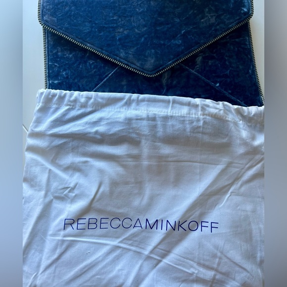 Never used Rebecca Minkoff velvet clutch - Picture 2 of 6